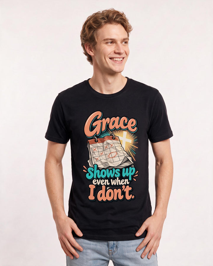 Christian Faith Black T-Shirt for Men – Everyday Expression Graphic Tee product image 1