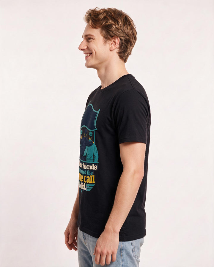 Veteran Black T-Shirt for Men – Everyday Expression Graphic Tee product image 2