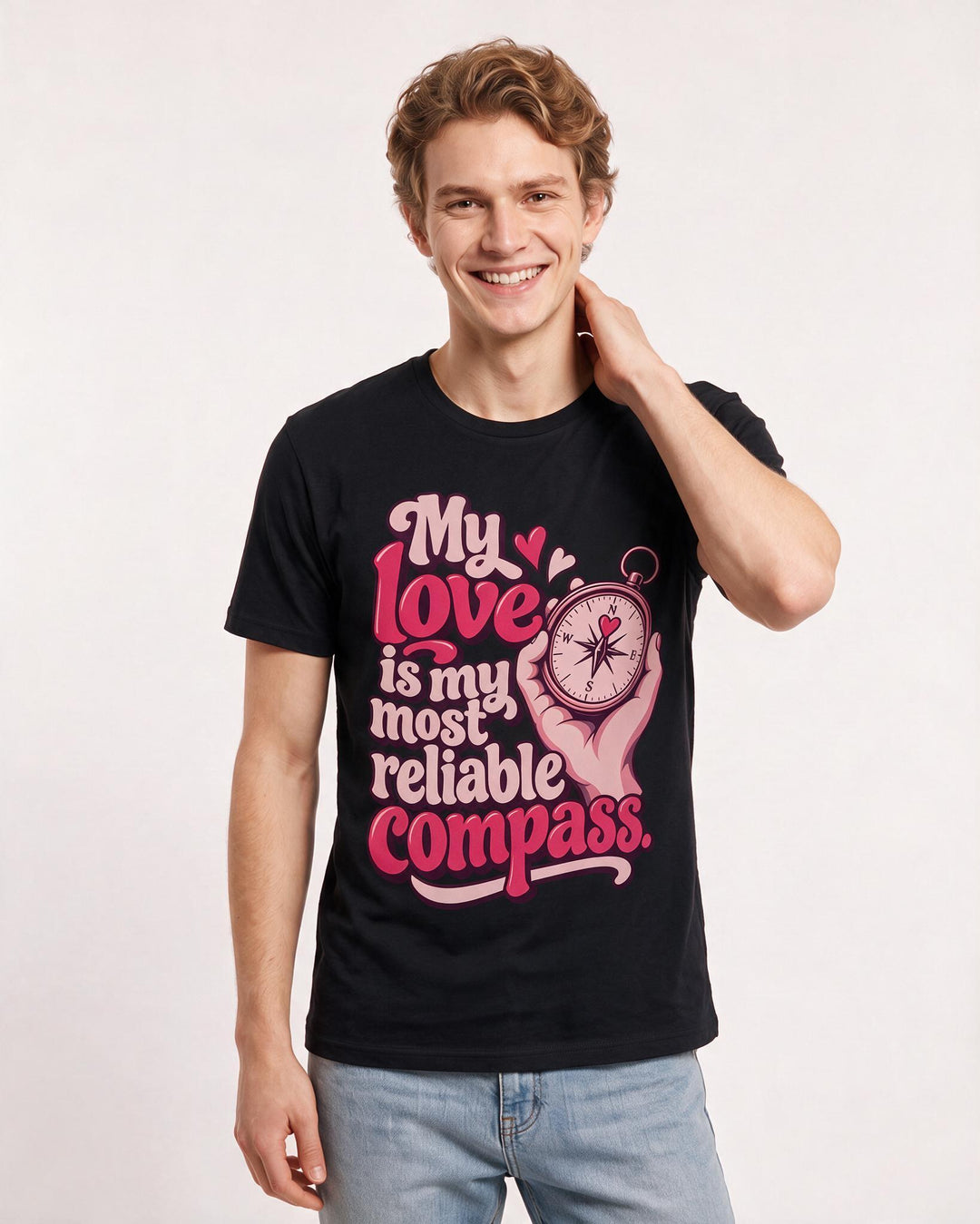 Pride Black T-Shirt for Men – Everyday Expression Graphic Tee product image 1
