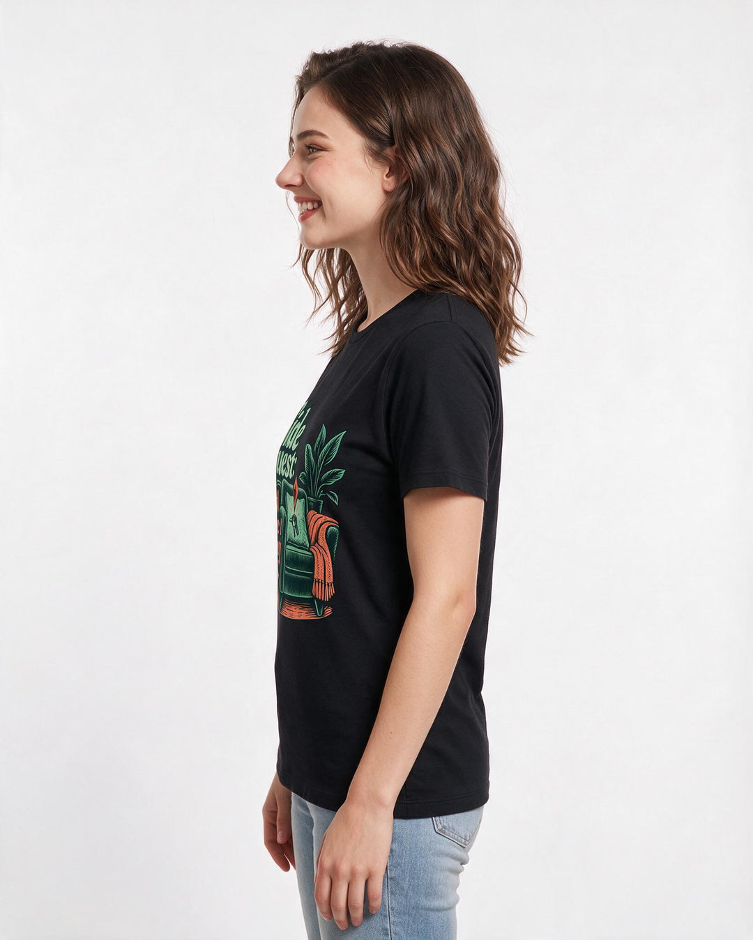 Gaming Black T-Shirt for Women – Game Night Graphic Tee product image 2