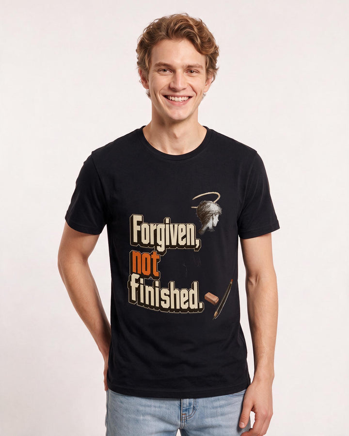 Christian Faith Black T-Shirt for Men – Everyday Expression Graphic Tee product image 1