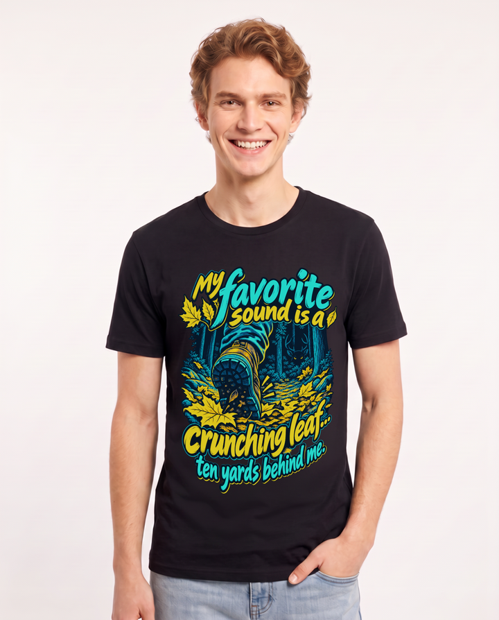 Hunting Black T-Shirt for Men – Everyday Expression Graphic Tee product image 3