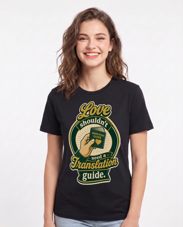 Pride Black T-Shirt for Women – Everyday Expression Graphic Tee product image 3