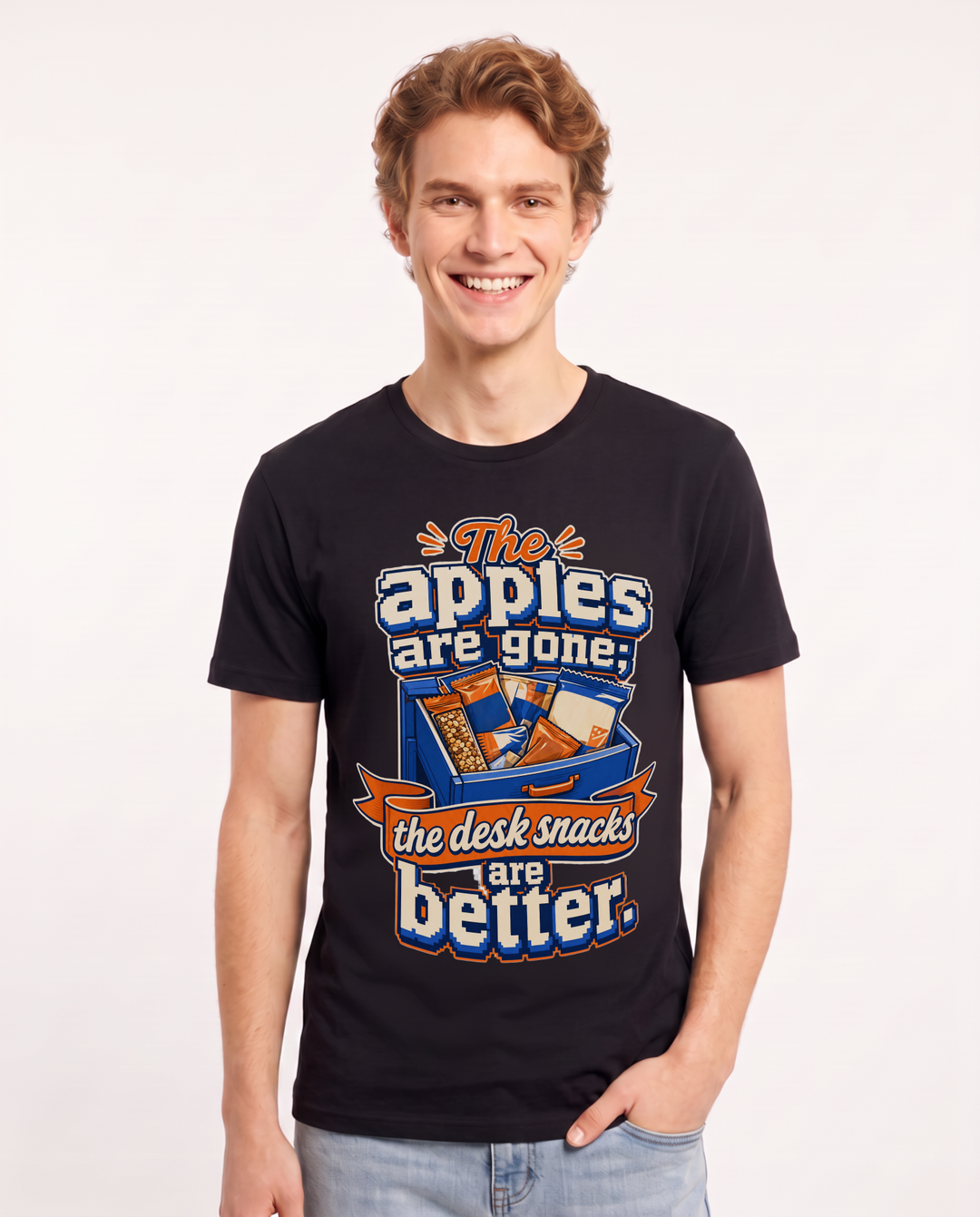 Teacher Black T-Shirt for Men – Everyday Expression Graphic Tee product image 1