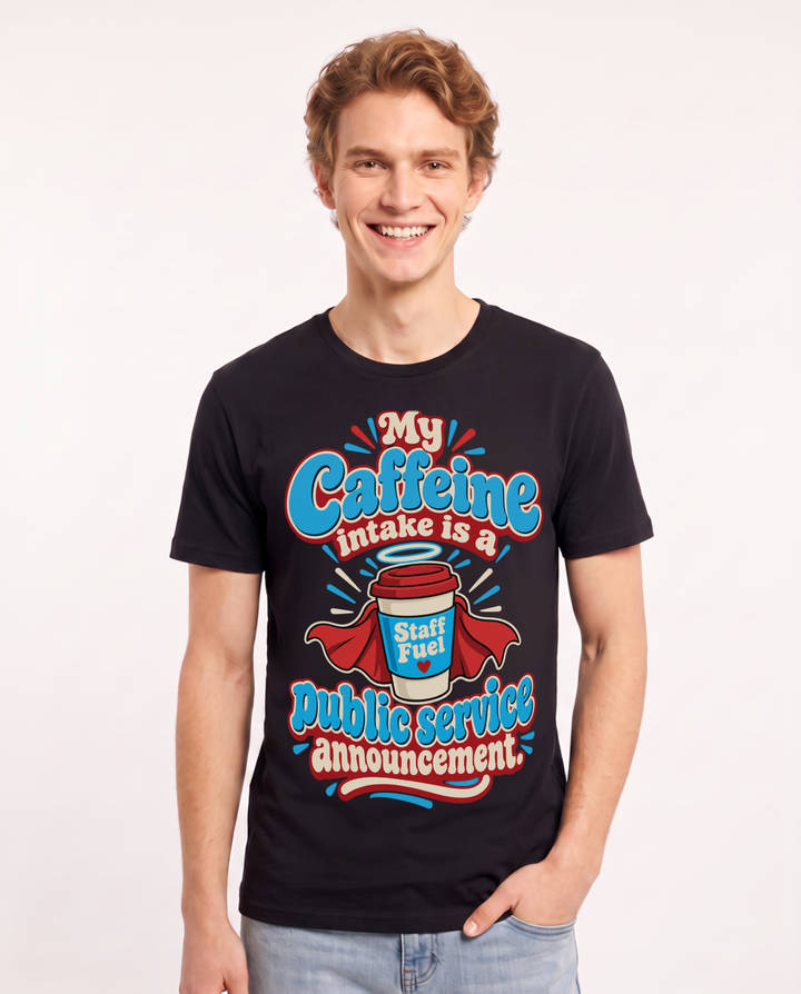Teacher Black T-Shirt for Men – Everyday Expression Graphic Tee product image 3
