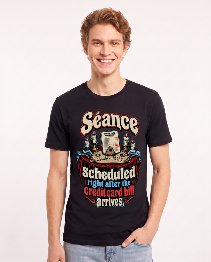 Halloween Black T-Shirt for Men – Halloween Theme Graphic Tee product image 3