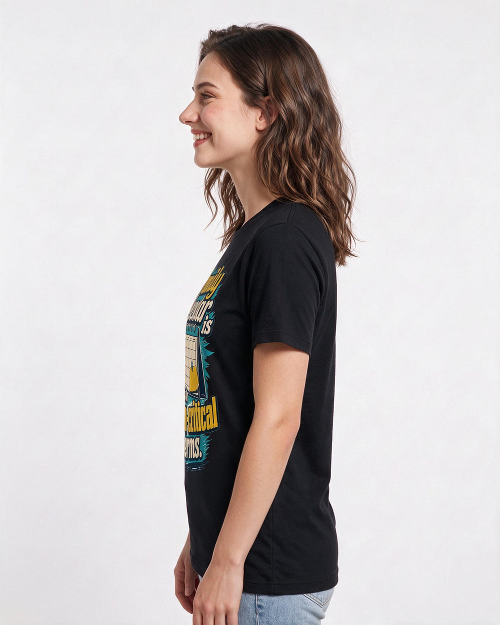 Veteran Women's Black T-Shirt – My family calendar is written in mission-critical terms. product image 2