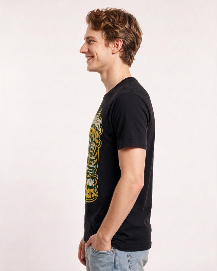 Patriotic Black T-Shirt for Men – Everyday Expression Graphic Tee product image 2