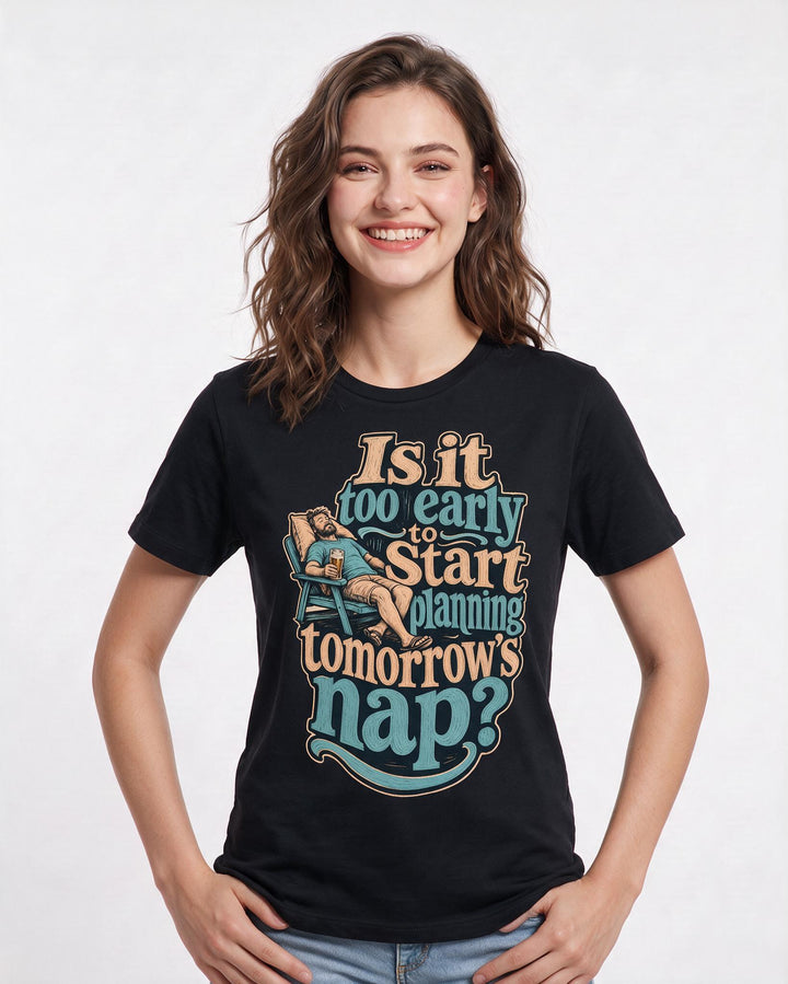 Beer Black T-Shirt for Women – Everyday Expression Graphic Tee product image 1