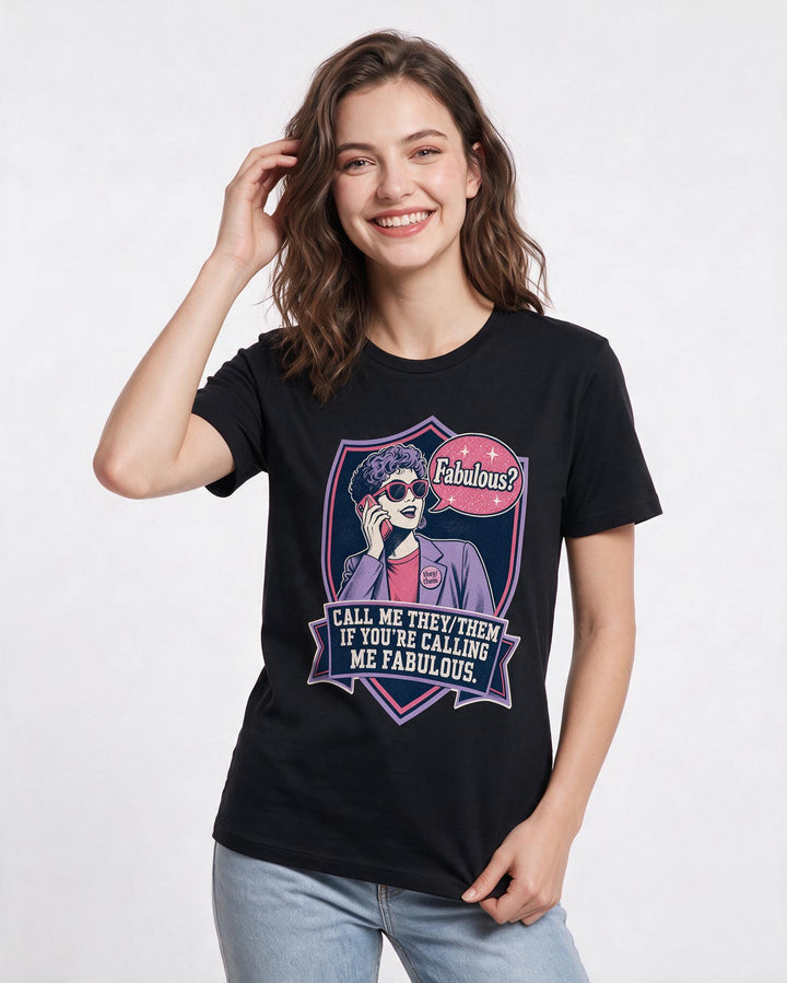 Pride Black T-Shirt for Women – Everyday Expression Graphic Tee product image 3