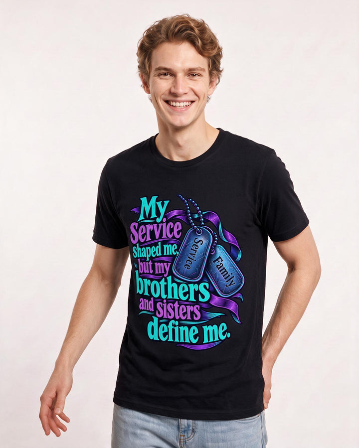 Veteran Black T-Shirt for Men – Everyday Expression Graphic Tee product image 1