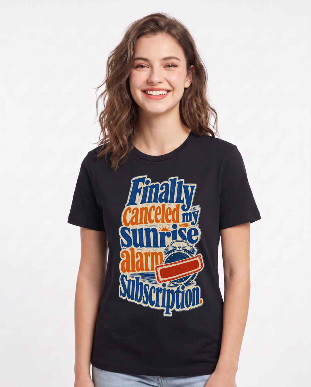 Graduation Black T-Shirt for Women – Everyday Expression Graphic Tee product image 3