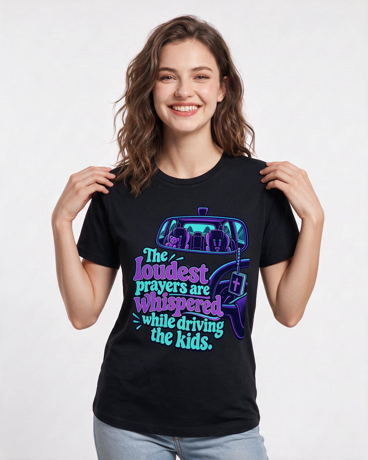 Christian Faith Black T-Shirt for Women – Everyday Expression Graphic Tee product image 1