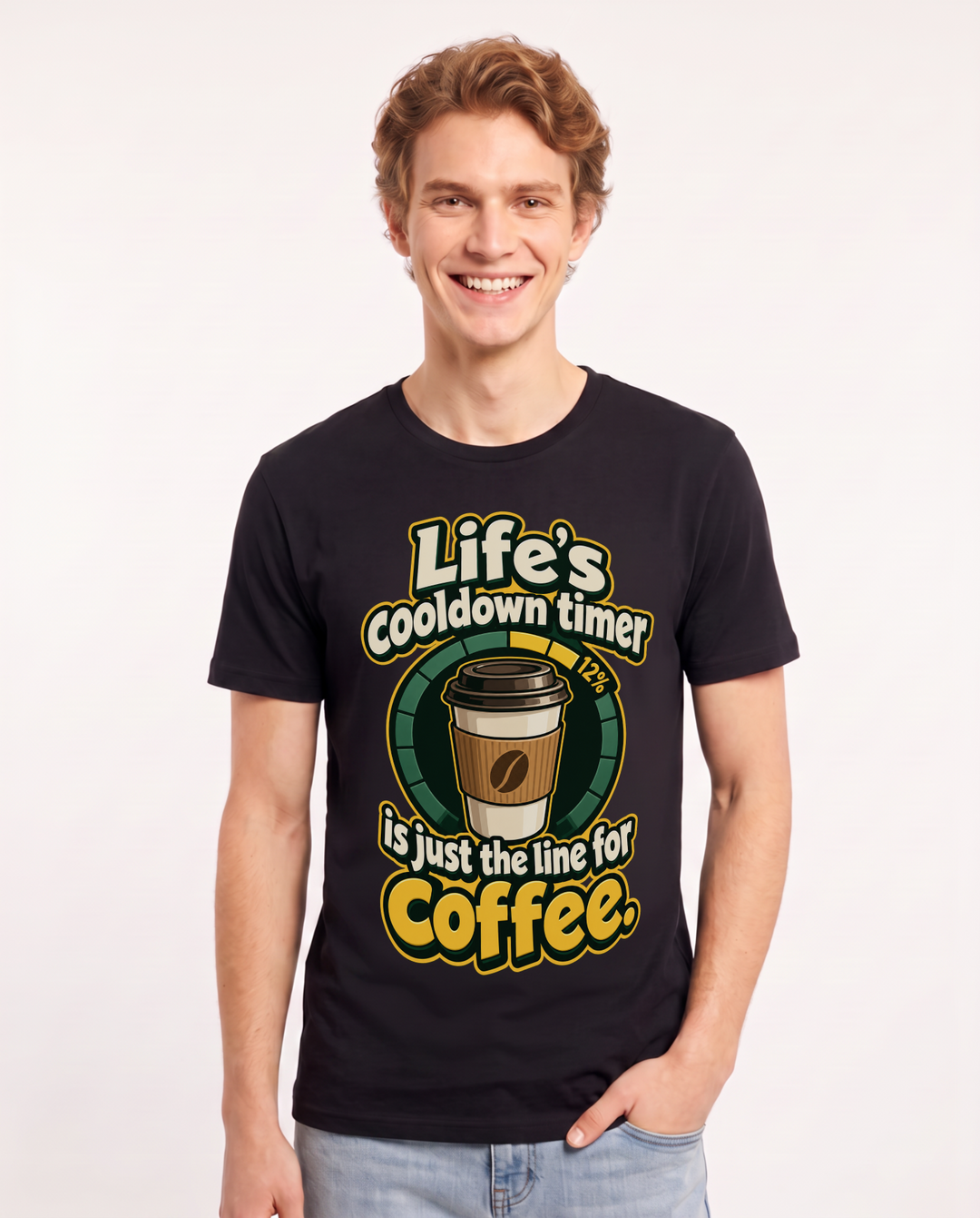 Gaming Black T-Shirt for Men – Game Night Graphic Tee product image 3