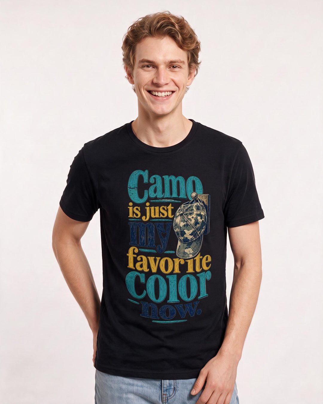 Veteran Black T-Shirt for Men – Everyday Expression Graphic Tee product image 1