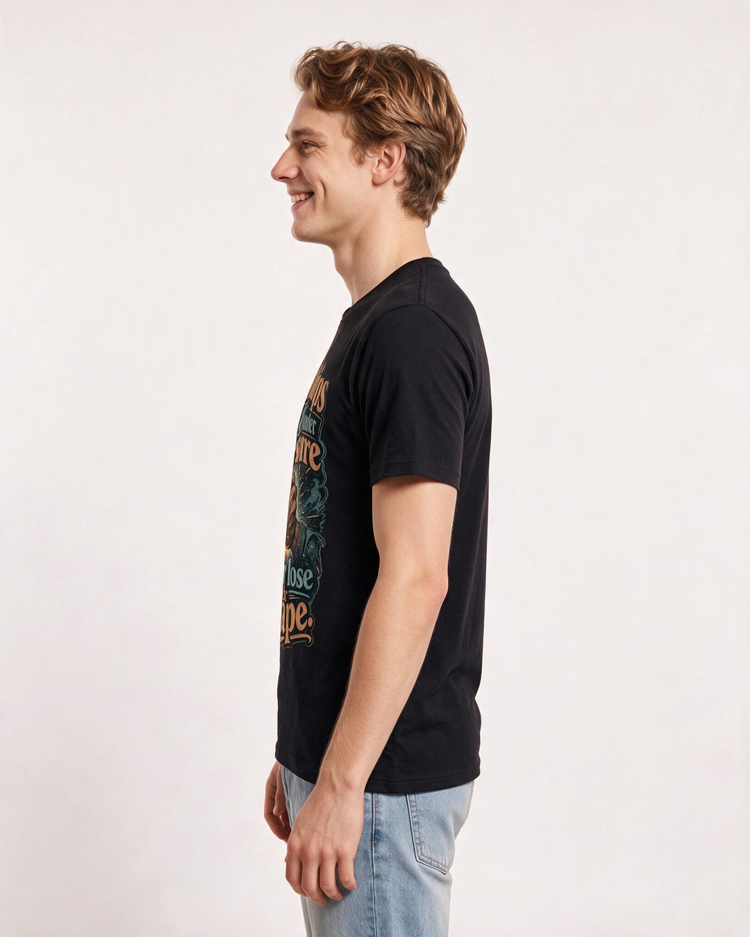 Veteran Black T-Shirt for Men – Everyday Expression Graphic Tee product image 2