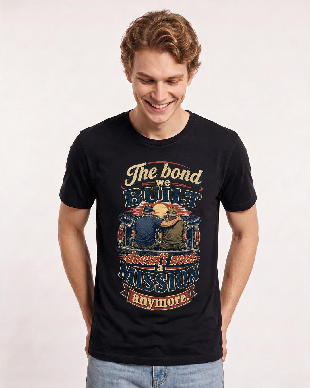 Veteran Black T-Shirt for Men – Everyday Expression Graphic Tee product image 1