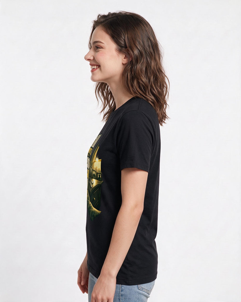 Veteran Black T-Shirt for Women – Everyday Expression Graphic Tee product image 2