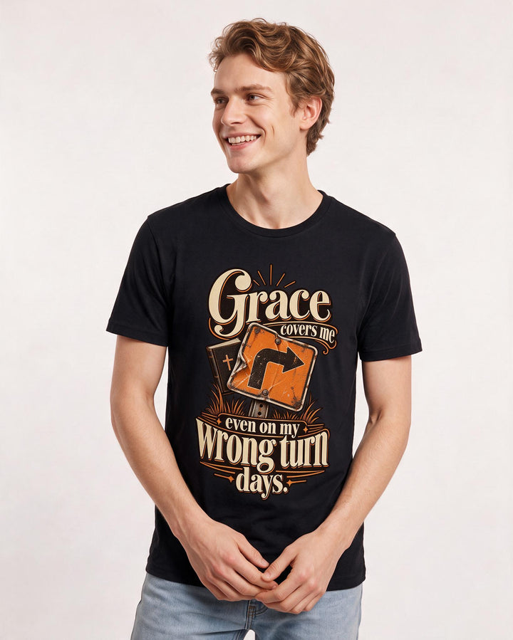 Christian Faith Black T-Shirt for Men – Everyday Expression Graphic Tee product image 1