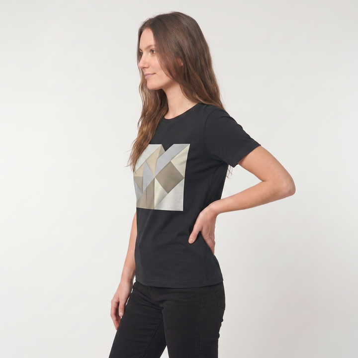 Black T-Shirt mockup 2