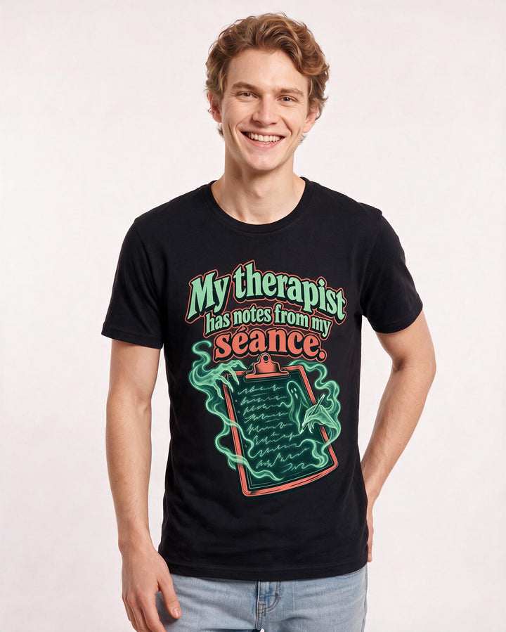 Halloween Black T-Shirt for Men – Halloween Theme Graphic Tee product image 1