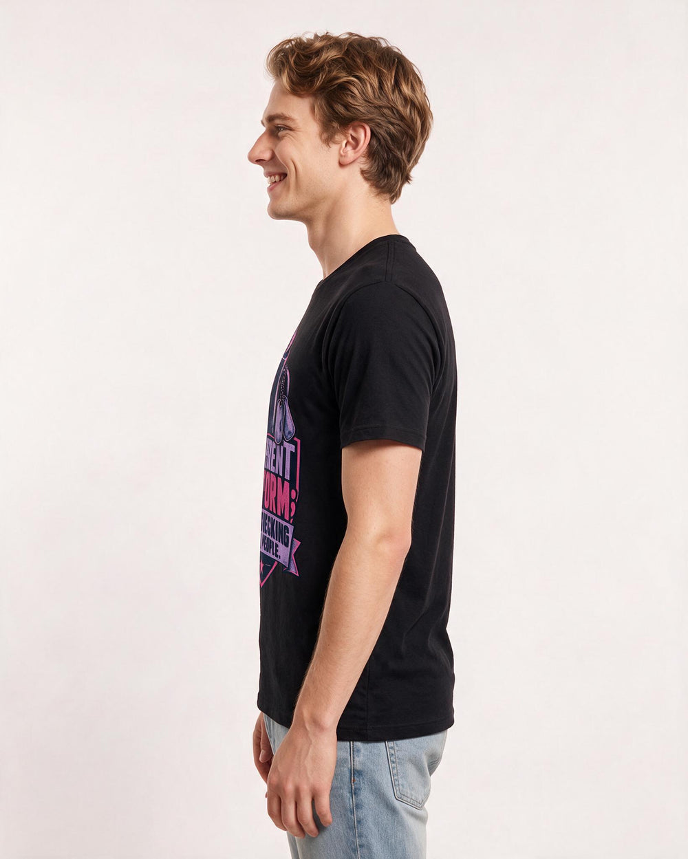 Veteran Black T-Shirt for Men – Everyday Expression Graphic Tee product image 2