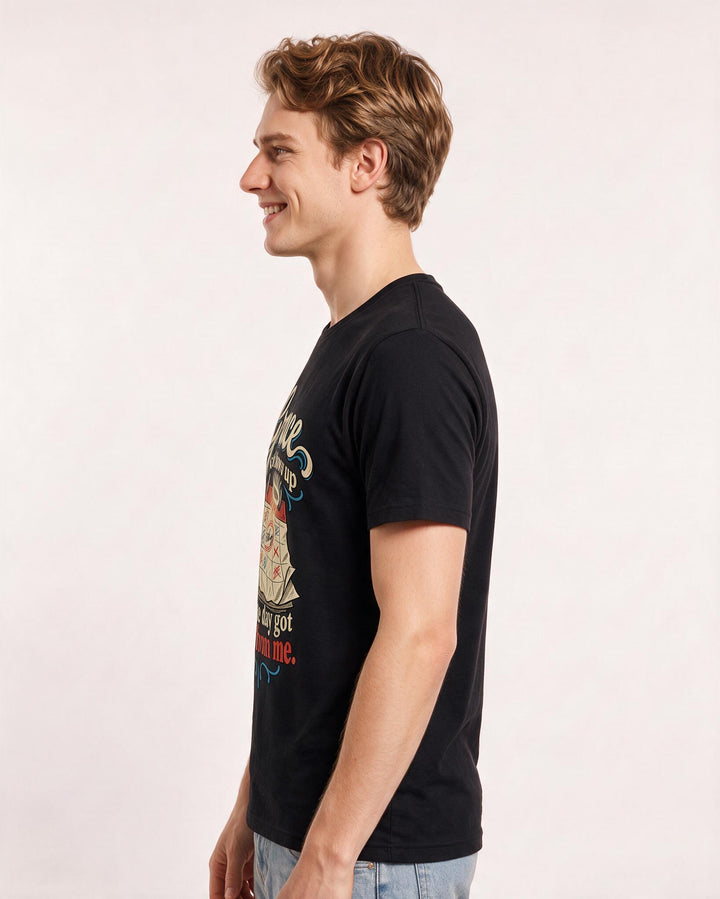 Christian Faith Black T-Shirt for Men – Everyday Expression Graphic Tee product image 2