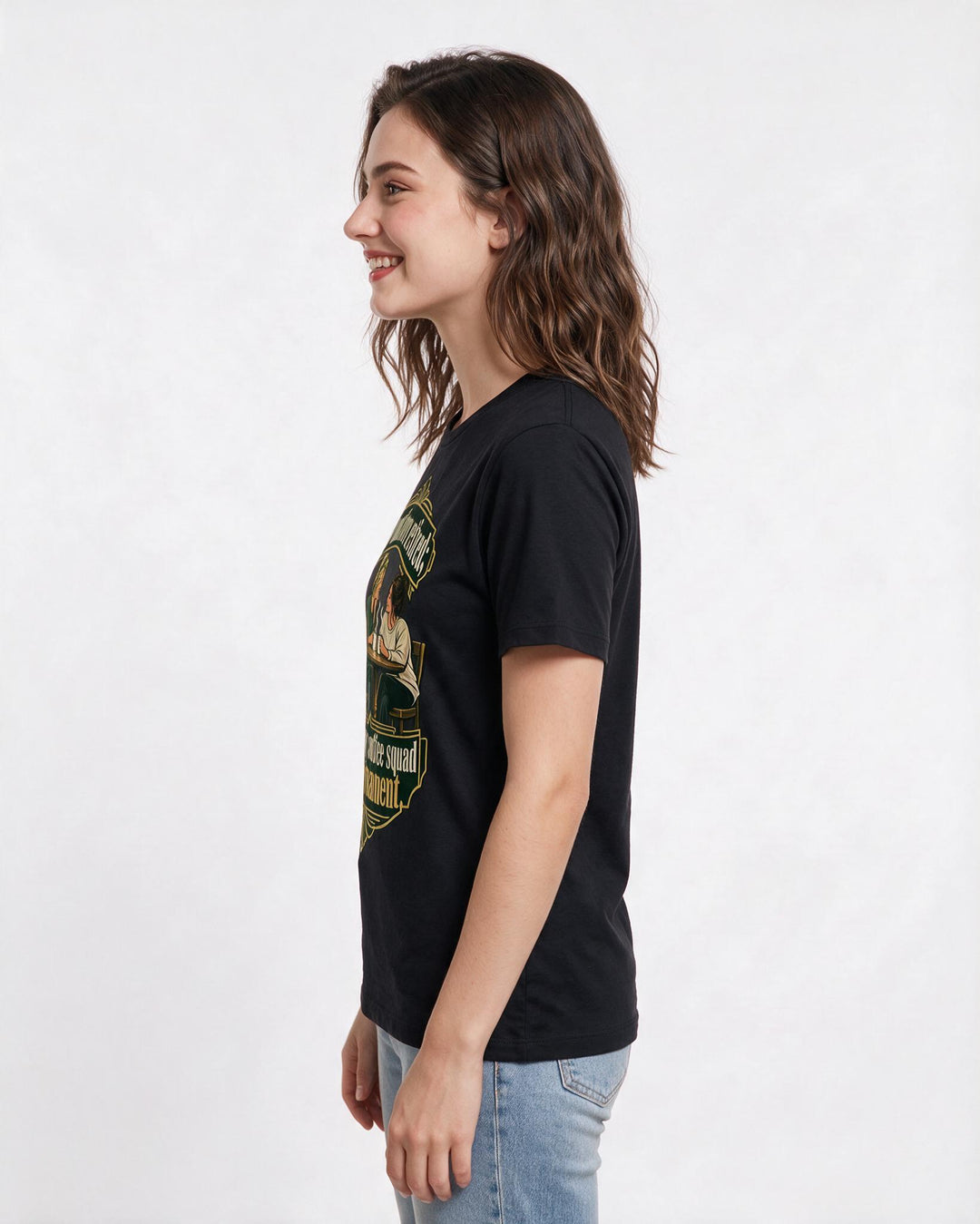 Veteran Black T-Shirt for Women – Everyday Expression Graphic Tee product image 2