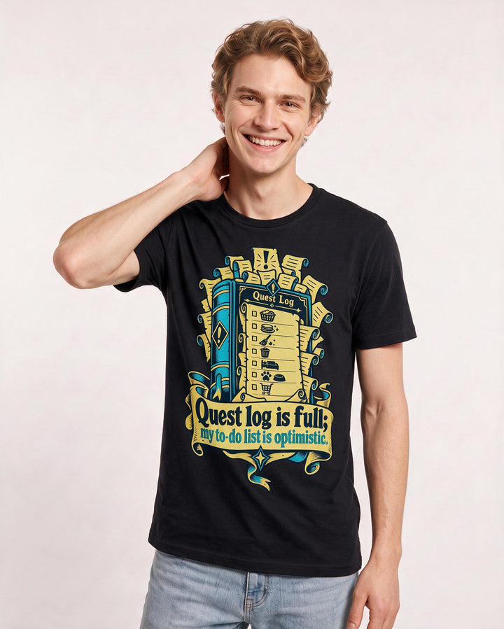 Gaming Black T-Shirt for Men – Game Night Graphic Tee product image 1