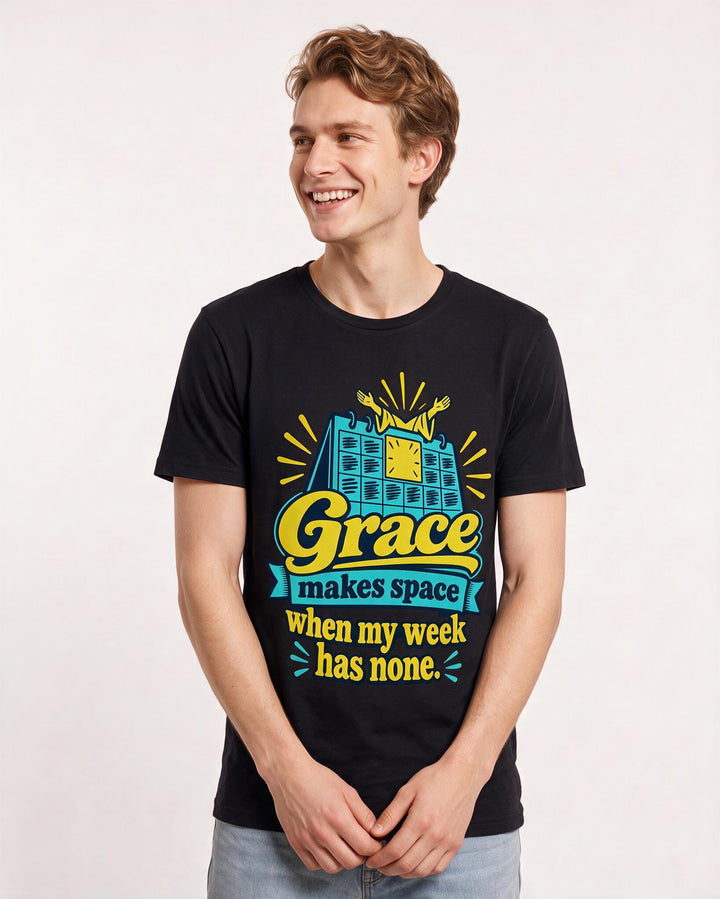 Christian Faith Black T-Shirt for Men – Everyday Expression Graphic Tee product image 1