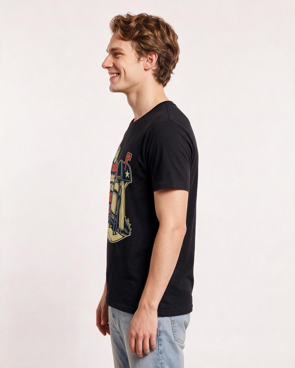 Patriotic Black T-Shirt for Men – Everyday Expression Graphic Tee product image 2