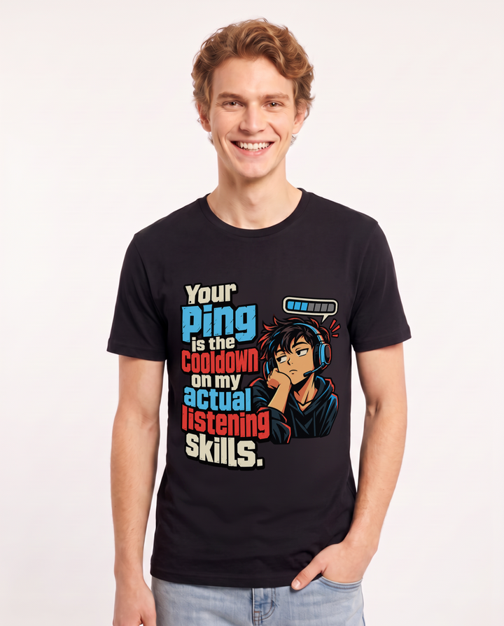 Gaming Black T-Shirt for Men – Game Night Graphic Tee product image 3