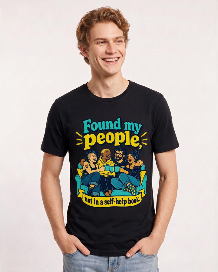 Pride Black T-Shirt for Men – Everyday Expression Graphic Tee product image 1