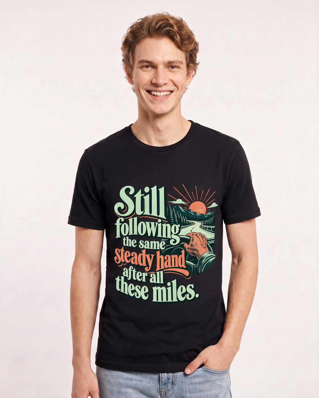 Christian Faith Black T-Shirt for Men – Everyday Expression Graphic Tee product image 1