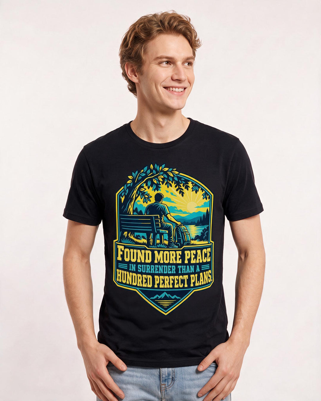 Christian Faith Black T-Shirt for Men – Everyday Expression Graphic Tee product image 1