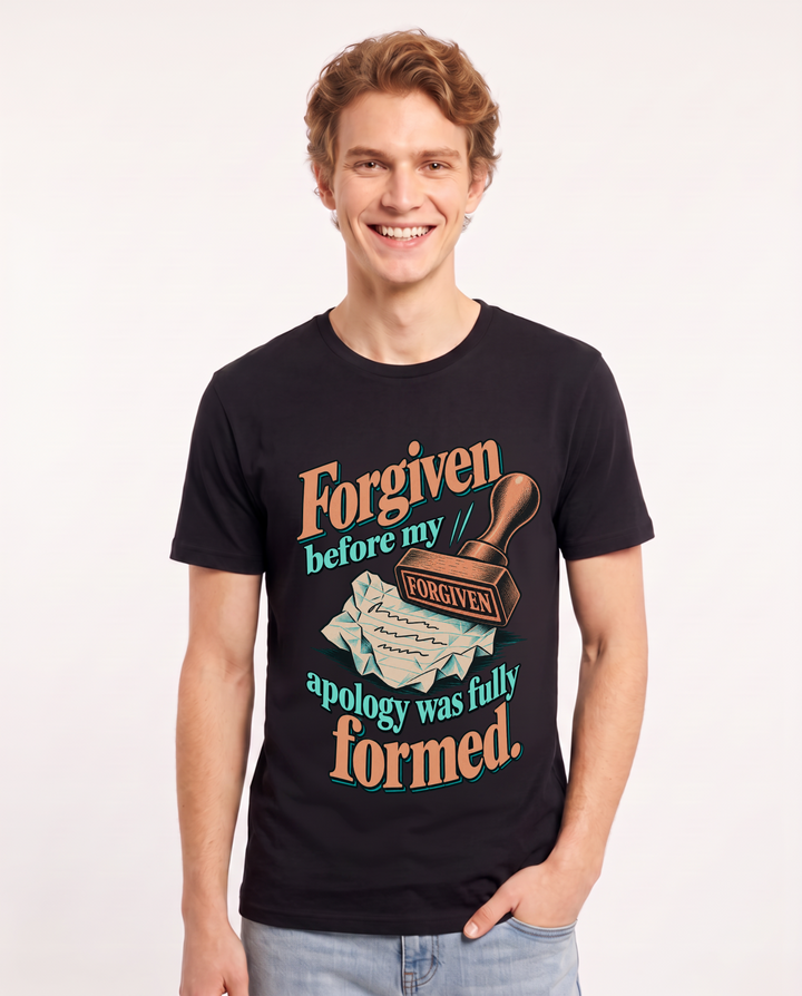 Christian Faith Black T-Shirt for Men – Everyday Expression Graphic Tee product image 3
