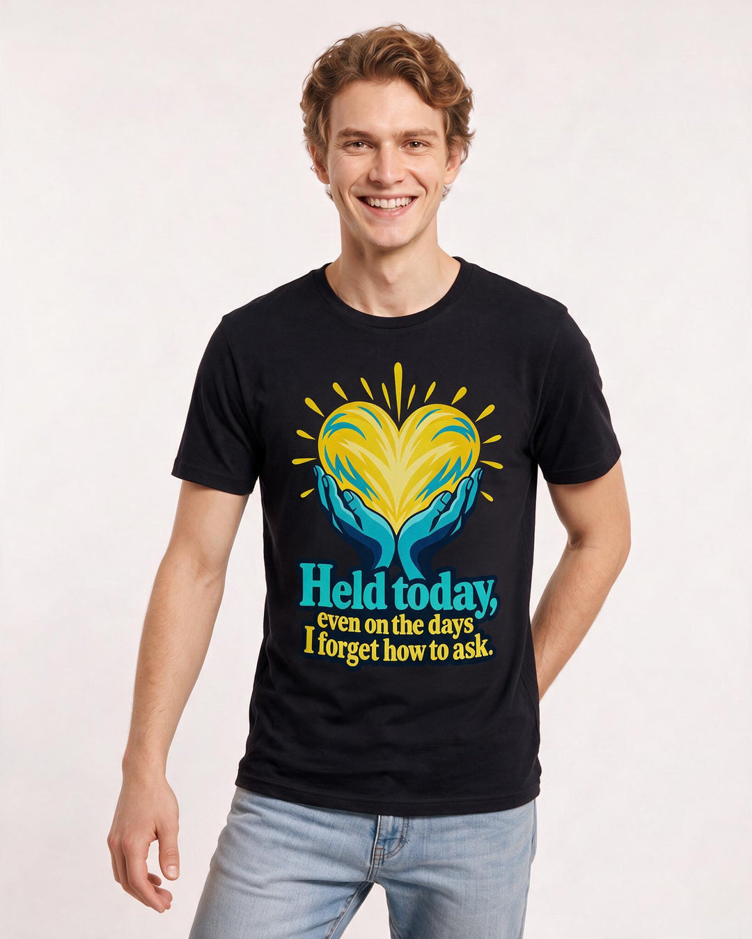 Christian Faith Black T-Shirt for Men – Everyday Expression Graphic Tee product image 1