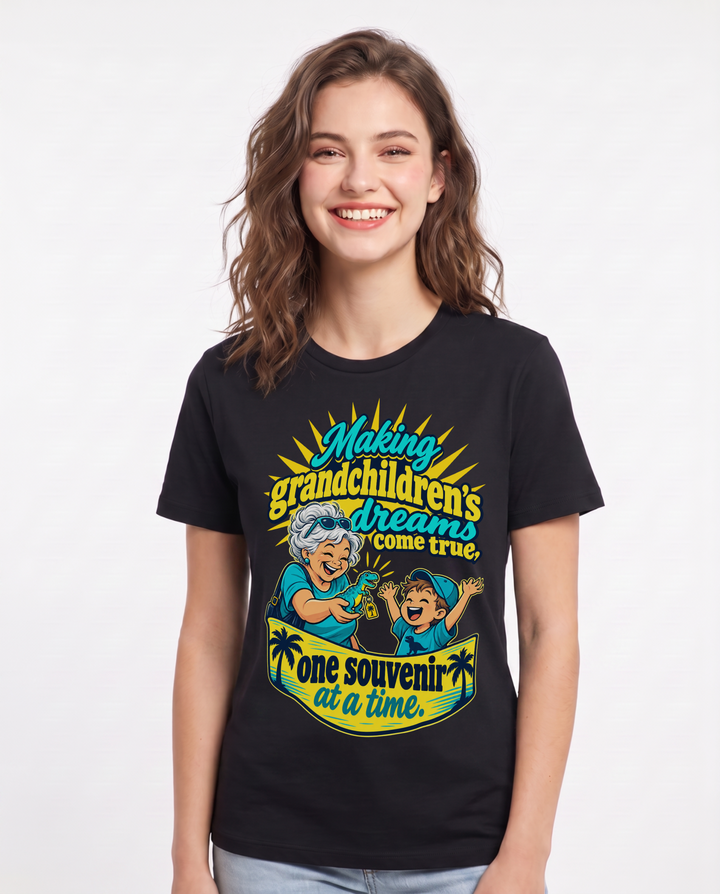 Mom Black T-Shirt for Women – Everyday Expression Graphic Tee product image 3