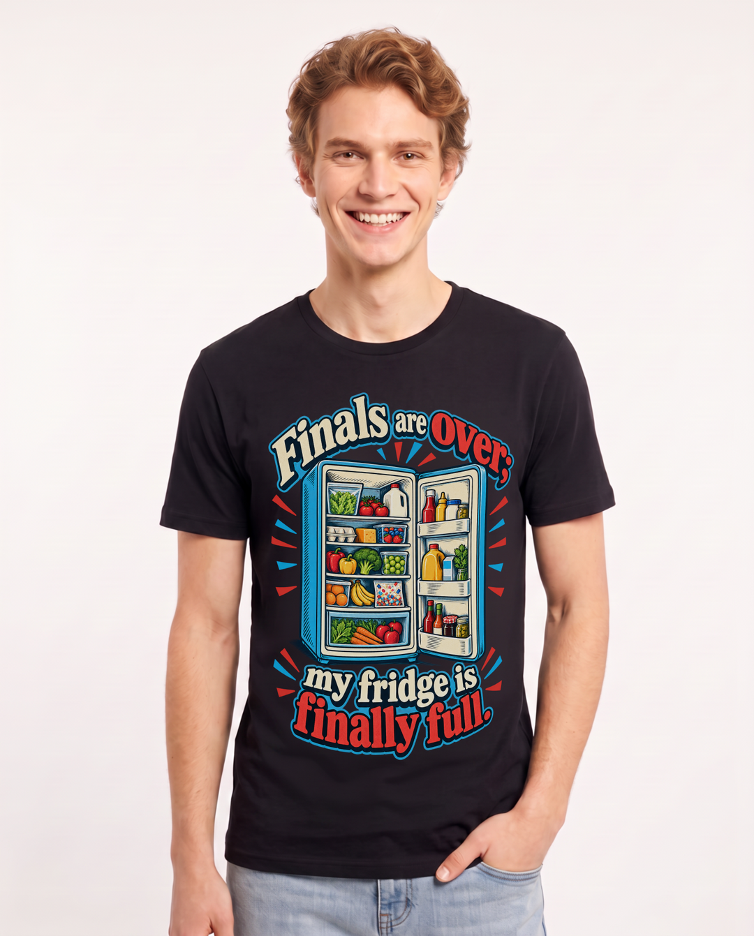 Graduation Black T-Shirt for Men – Everyday Expression Graphic Tee product image 3