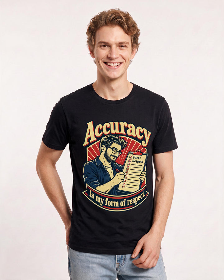 Neurodiversity Black T-Shirt for Men – Everyday Expression Graphic Tee product image 1