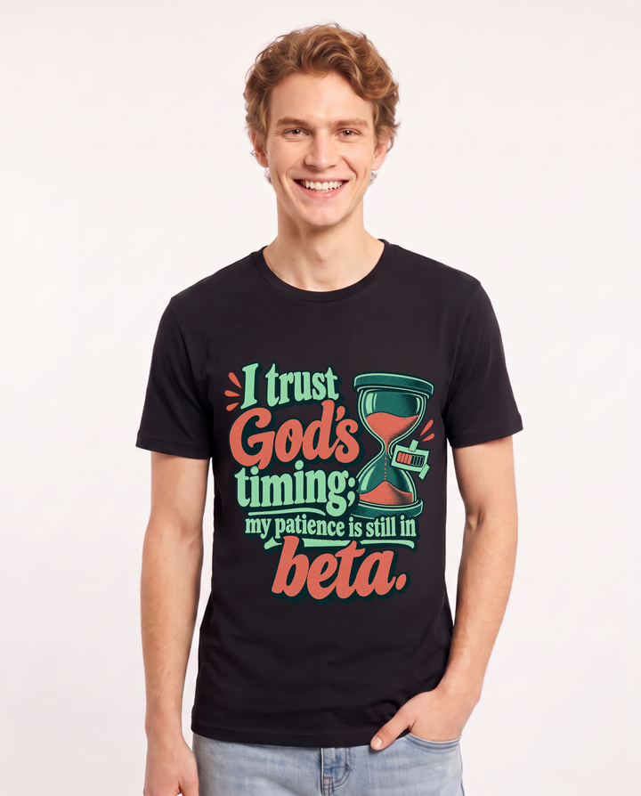 Christian Faith Black T-Shirt for Men – Everyday Expression Graphic Tee product image 3