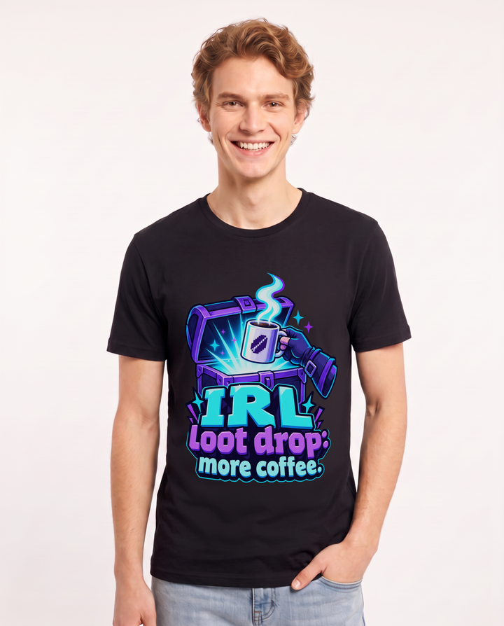Gaming Black T-Shirt for Men – Game Night Graphic Tee product image 3