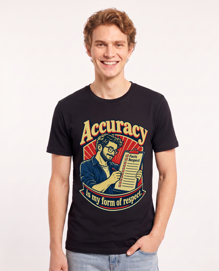 Neurodiversity Black T-Shirt for Men – Everyday Expression Graphic Tee product image 3