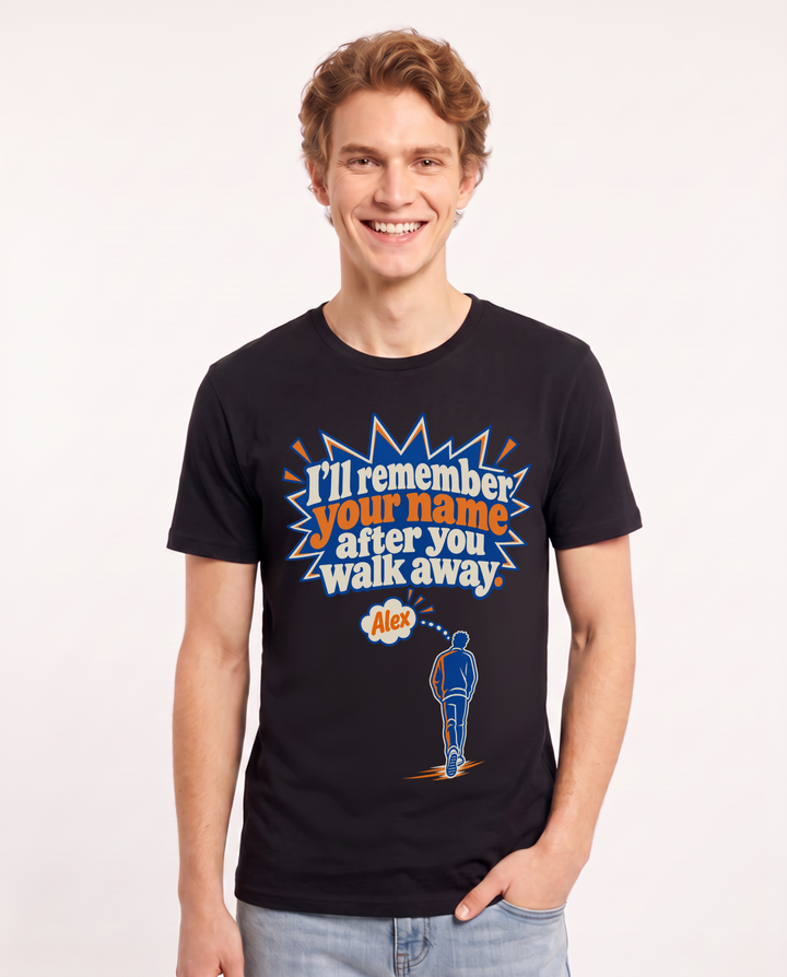 Meme Black T-Shirt for Men – Everyday Expression Graphic Tee product image 3