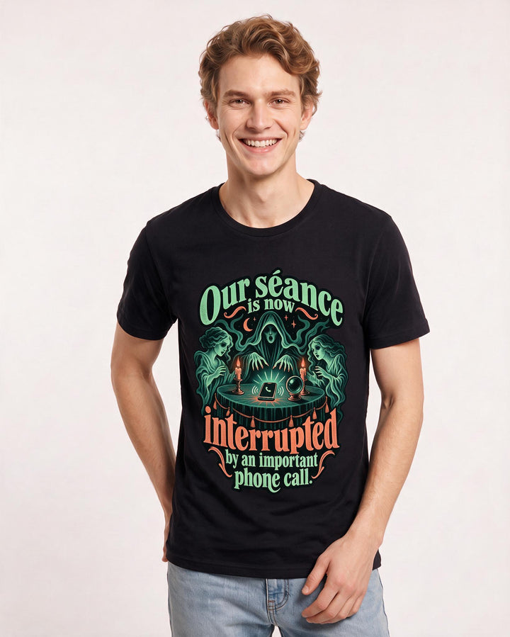 Halloween Black T-Shirt for Men – Halloween Theme Graphic Tee product image 1