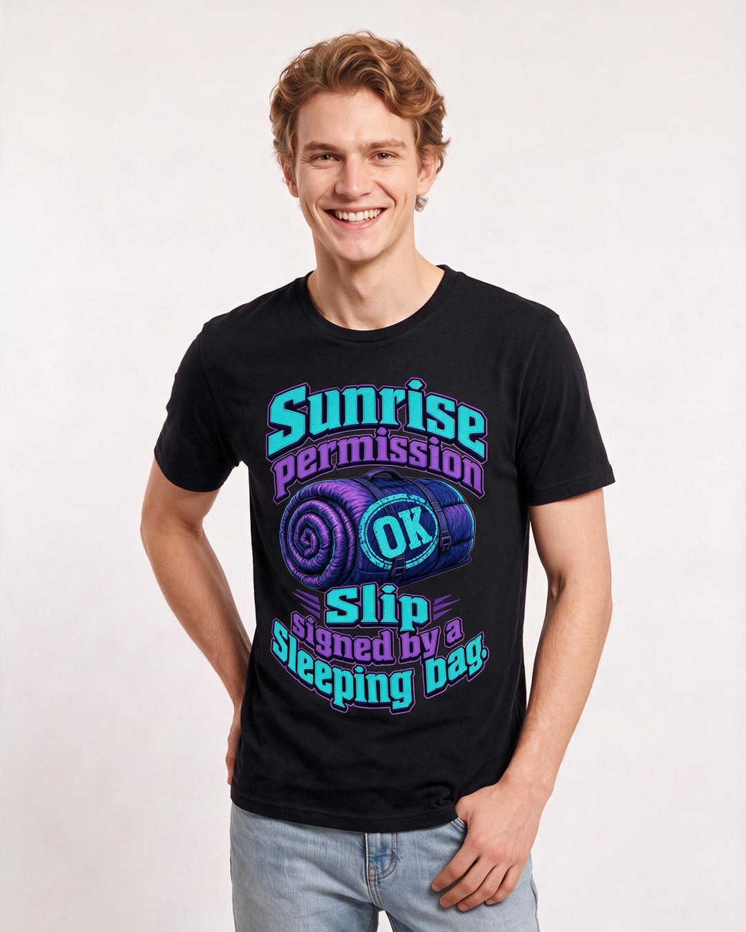 Hunting Black T-Shirt for Men – Everyday Expression Graphic Tee product image 1