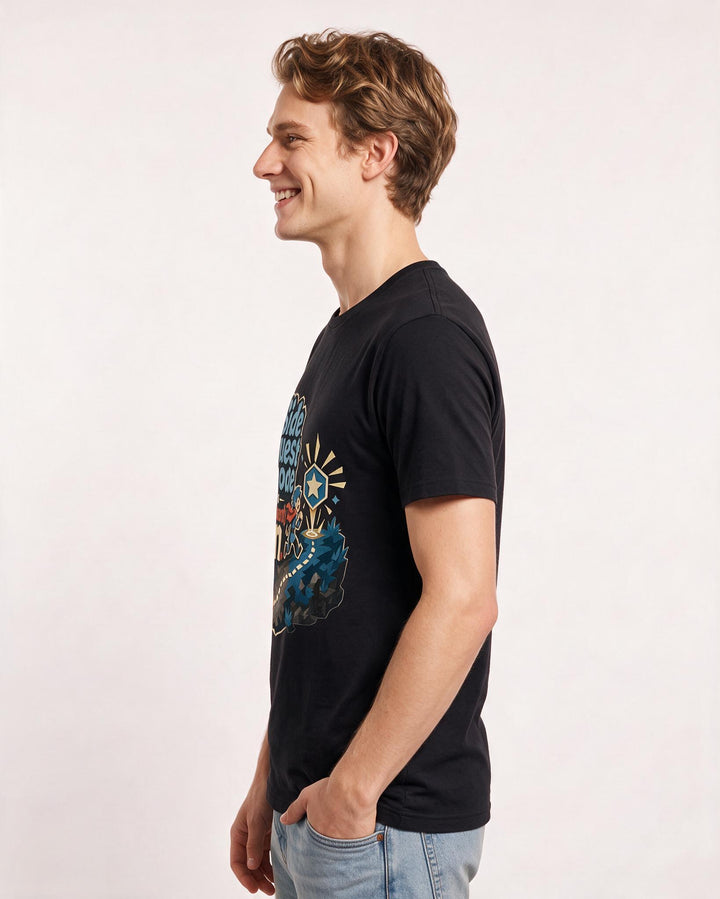 Gaming Black T-Shirt for Men – Game Night Graphic Tee product image 2