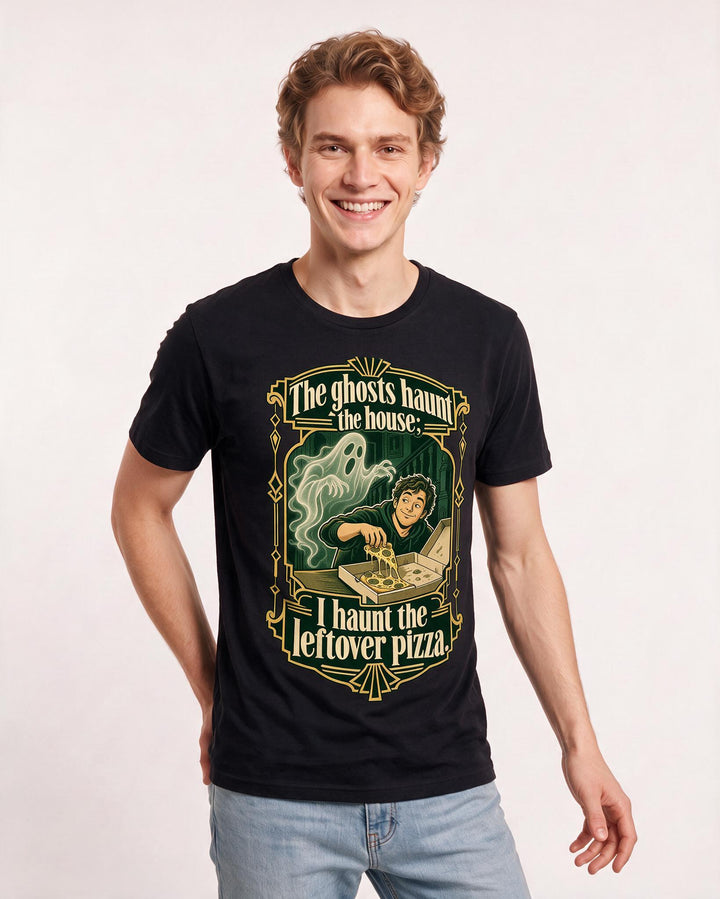 Halloween Black T-Shirt for Men – Halloween Theme Graphic Tee product image 1
