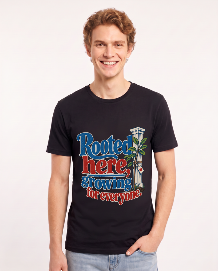 Patriotic Black T-Shirt for Men – Everyday Expression Graphic Tee product image 3
