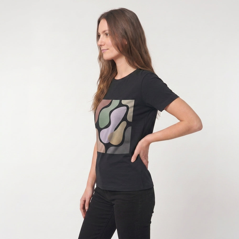 Casual Comfort Black T-Shirt mockup 2